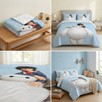 Kids Digital Printed Bedsheet Set – King Size (108 x 108 Inches)