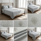 Premium  120 by 120 inch Super King Bedsheet Set – Jumbo Size | 100% Cotton Comfort
