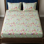 Fitted Bedsheets Pure Cotton 108 BY 108 Inch