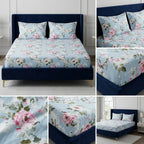 Fitted Bedsheets Pure Cotton 108 BY 108 Inch