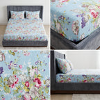 Fitted Bedsheets Pure Cotton 108 BY 108 Inch
