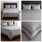Luxury 500 TC Double Bedsheet Set – 100% Cotton Premium Collection