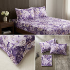 Cotton Printed Flat Bedsheet Set with 2 Pillow Covers