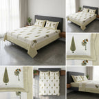 Block Print Bedsheet Set (108 x 108 inches) with 2 Pillow Covers Product Code :- 55B106RKEH
