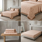 350 Thread Count Pure Cotton Floral Bedsheet Set King size