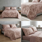 350 Thread Count Pure Cotton Floral Bedsheet Set King size