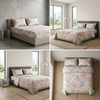 350 Thread Count Pure Cotton Floral Bedsheet Set King size