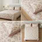 350 Thread Count Pure Cotton Floral Bedsheet Set King size
