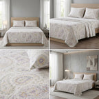 350 Thread Count Pure Cotton Floral Bedsheet Set King size