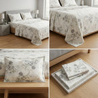 Premium Jumbo Bedsheet – 120 x 120 Inches | Super King 100 % Pure Cotton Size Product Code :- 55B138RKEH