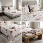 Premium Jumbo Bedsheet – 120 x 120 Inches | Super King 100 % Pure Cotton Size Product Code :- 55B138RKEH