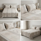 Premium Jumbo Bedsheet – 120 x 120 Inches | Super King 100 % Pure Cotton Size Product Code :- 55B138RKEH