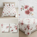 Premium Jumbo Bedsheet – 120 x 120 Inches | Super King 100 % Pure Cotton Size Product Code :- 55B138RKEH