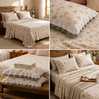 English Floral King Size Bedsheet Set | King Size - 55B125RKEH