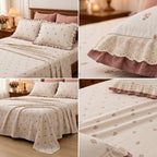 English Floral King Size Bedsheet Set | King Size - 55B125RKEH