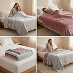 ✨ Luxury AC Reversible Blanket – Queen Size | Ultra Soft Double-Sided Comfort ✨