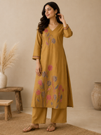 Aambar 3-Piece Stitched Suit 👗