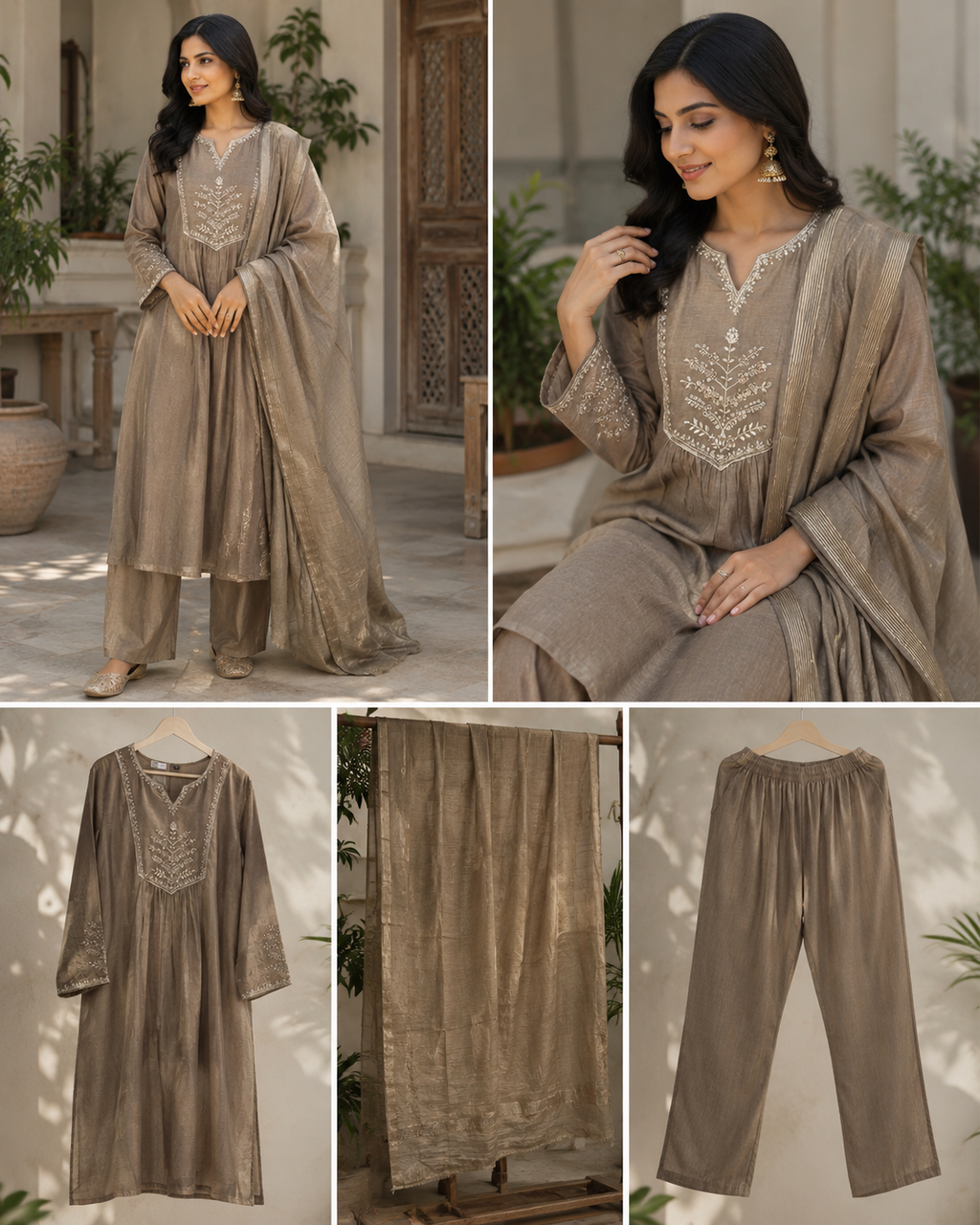 Aafreen 3-Piece Stitched Suit 💐