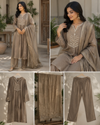 Aafreen 3-Piece Stitched Suit 💐