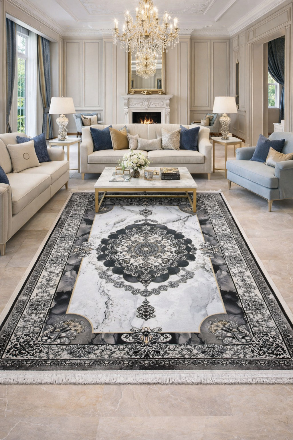 Original Persian Craft Carpet – 5x7 ft