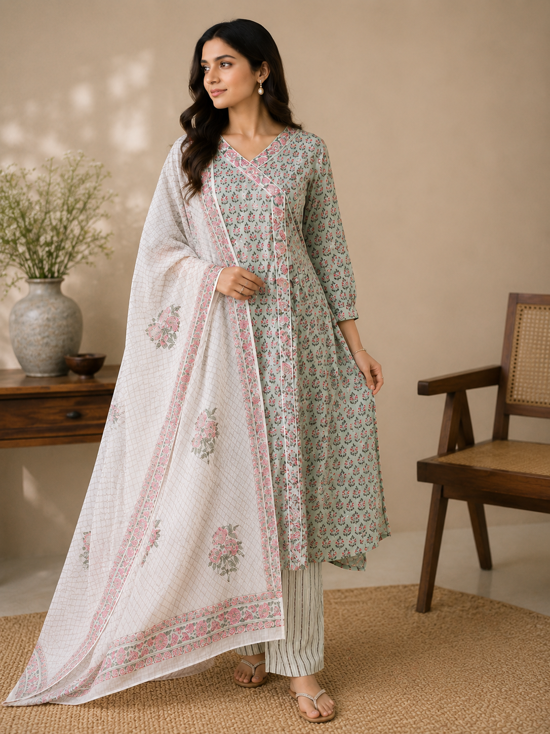 Falak 3-Piece Stitched Suit 👗
