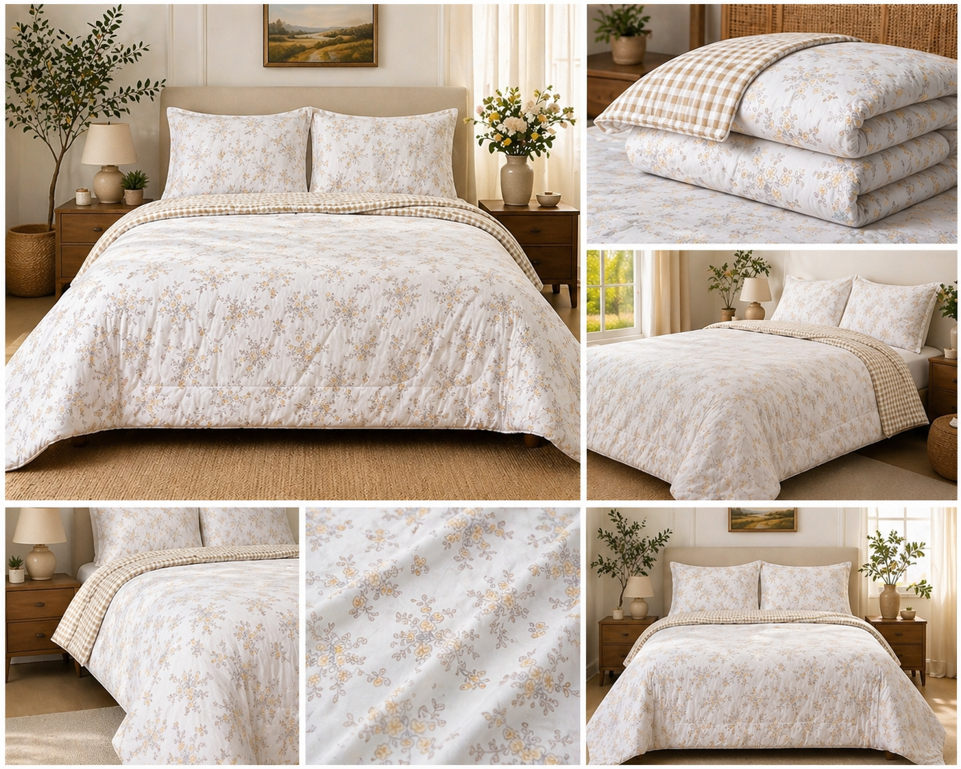 Reversible Comforter King Size for Double Bed – Luxury, Style &amp; All-Season Comfort