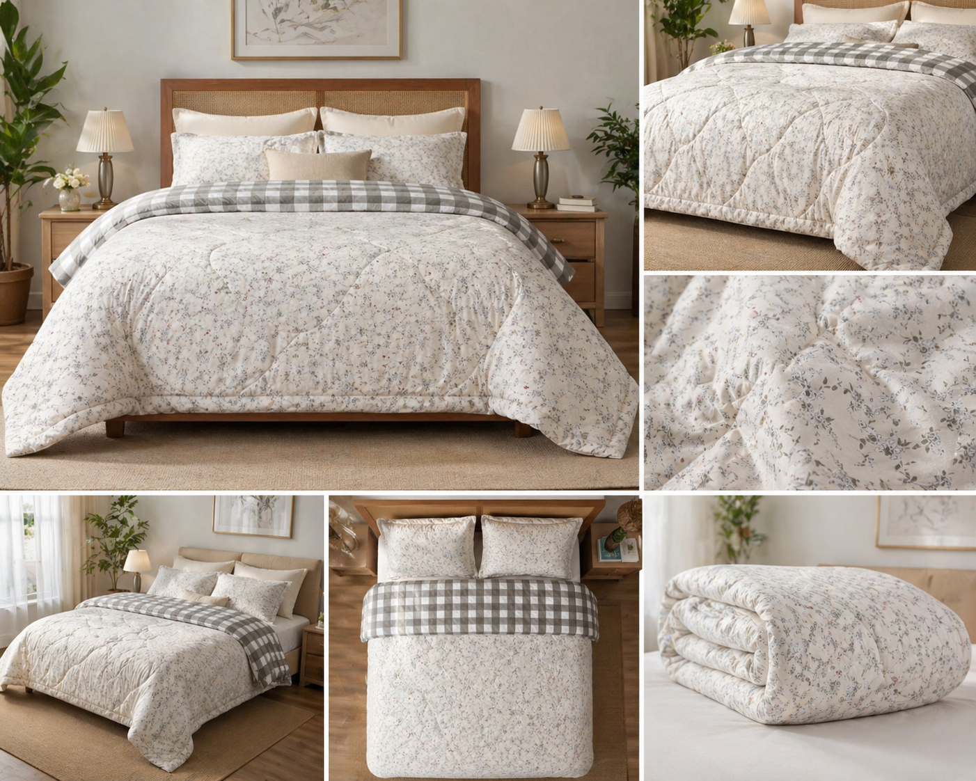 Reversible Comforter King Size for Double Bed – Luxury, Style &amp; All-Season Comfort