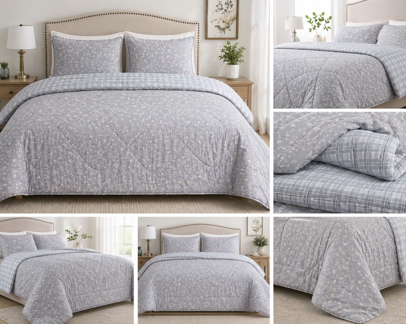 Reversible Comforter King Size for Double Bed – Luxury, Style &amp; All-Season Comfort