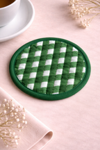 Handmade Cotton Tea Coaster – 4 Inch