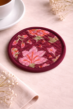 Handmade Cotton Tea Coaster – 4 Inch