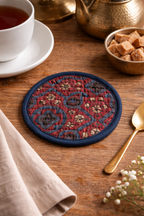 Handmade Cotton Tea Coaster – 4 Inch