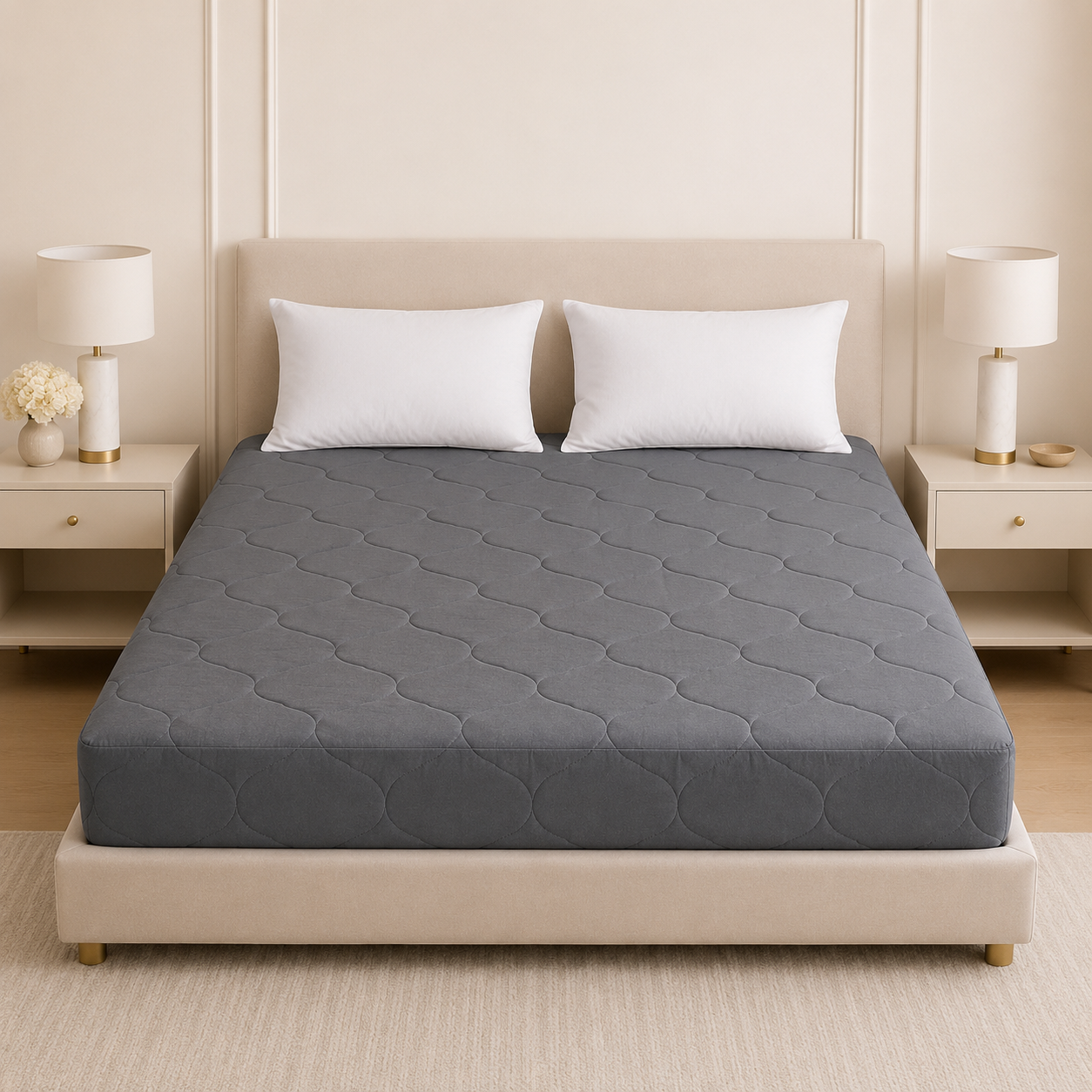 Premium Mattress Protector – Perfect Fit for Mattresses Upto 10 Inches
