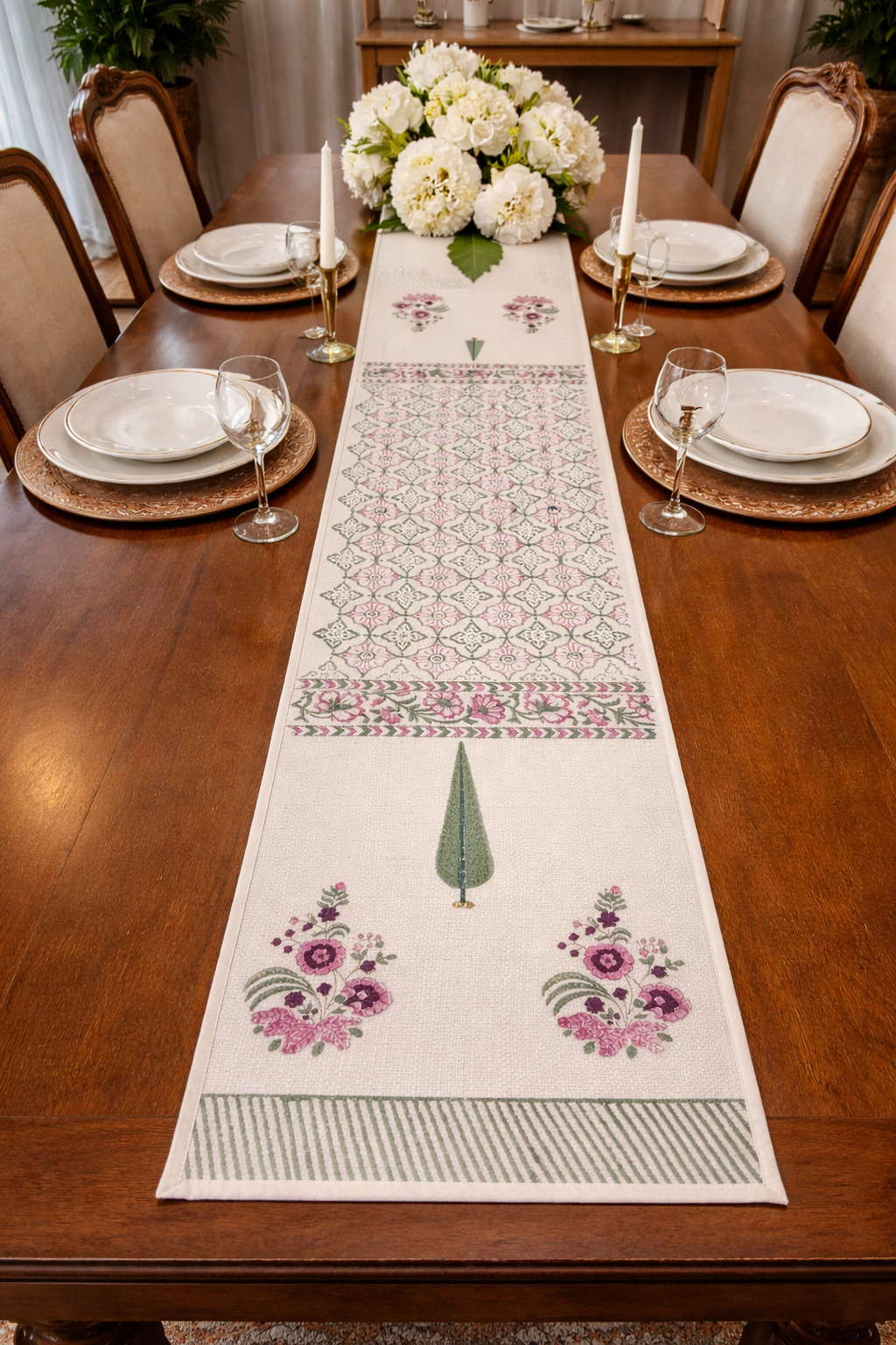 Premium Export Quality Table Runner (74 x 14 Inches)