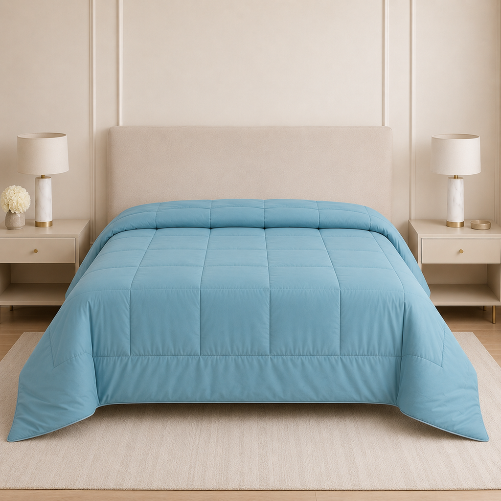 Organic Reversible Comforter – Conjugate Fiber & Yarn cotton Product Code:- 55B280KEH