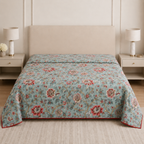 Mulmul Dohar – Pure Muslin Cotton Double Bed(300+ Thread Count) Product Code :- 55B129RKEH