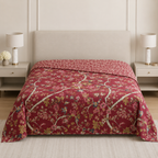 Double Reversible Mulmul Dohar – 350 Thread Count | Premium Summer Comfort Product Code :- 55B172RKEH