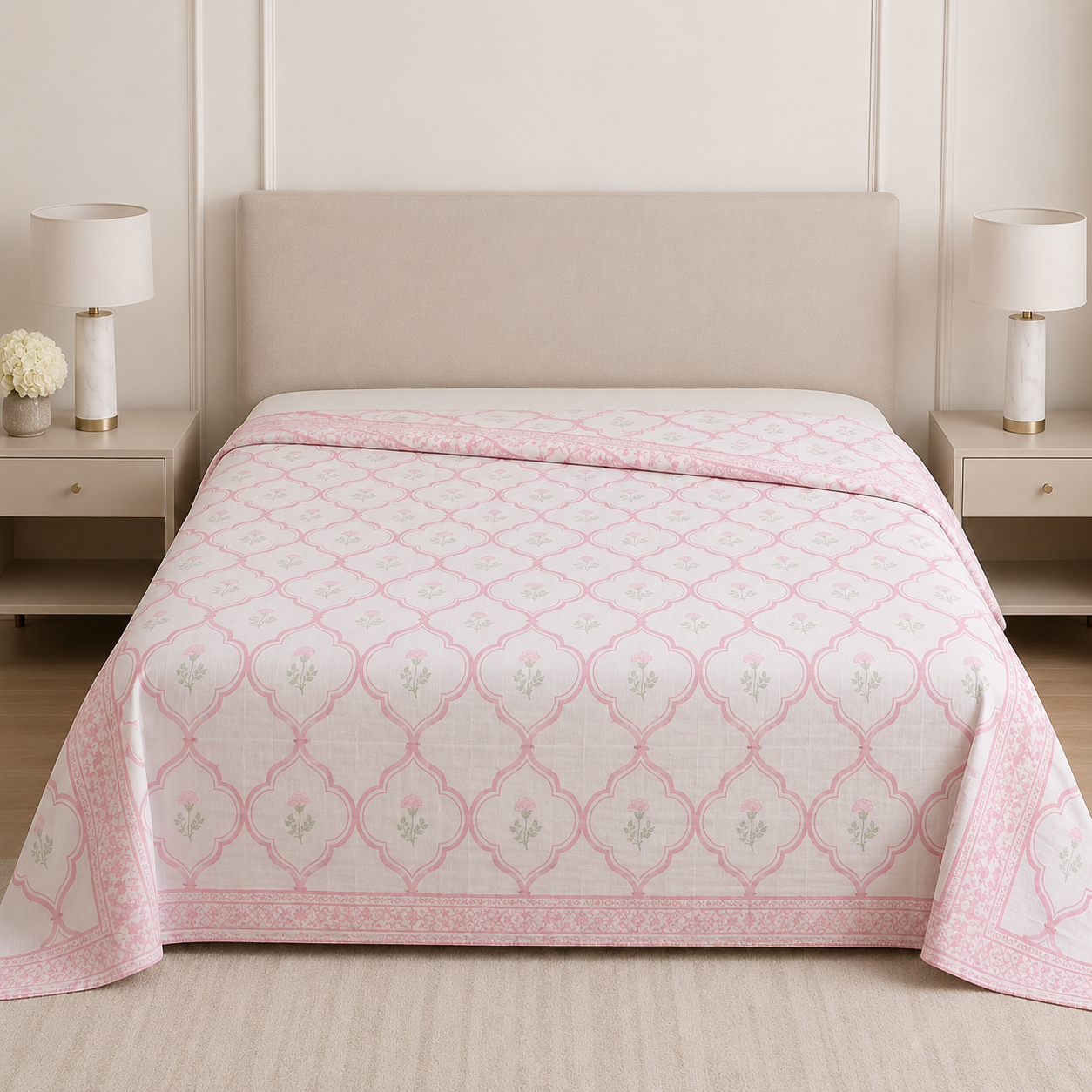 Pure Muslin King Dohar – A Royal Experience of Comfort Product Code :- 55208RKEH