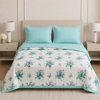 King Size Muslin Dohar Bedsheet Set – 108 x 108 Inches Product Code:- 55B188RKEH