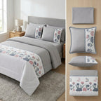 Summer 6 Pcs AC Comforter Set Product Code :- 55B298RKEH