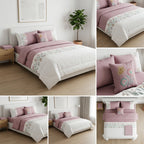 Summer 6 Pcs AC Comforter Set Product Code :- 55B298RKEH
