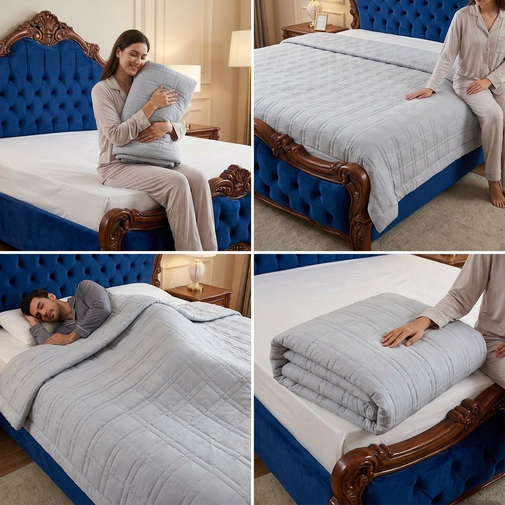 Luxe AC Quilt – 500 Thread Count | Royal Comfort Redefined