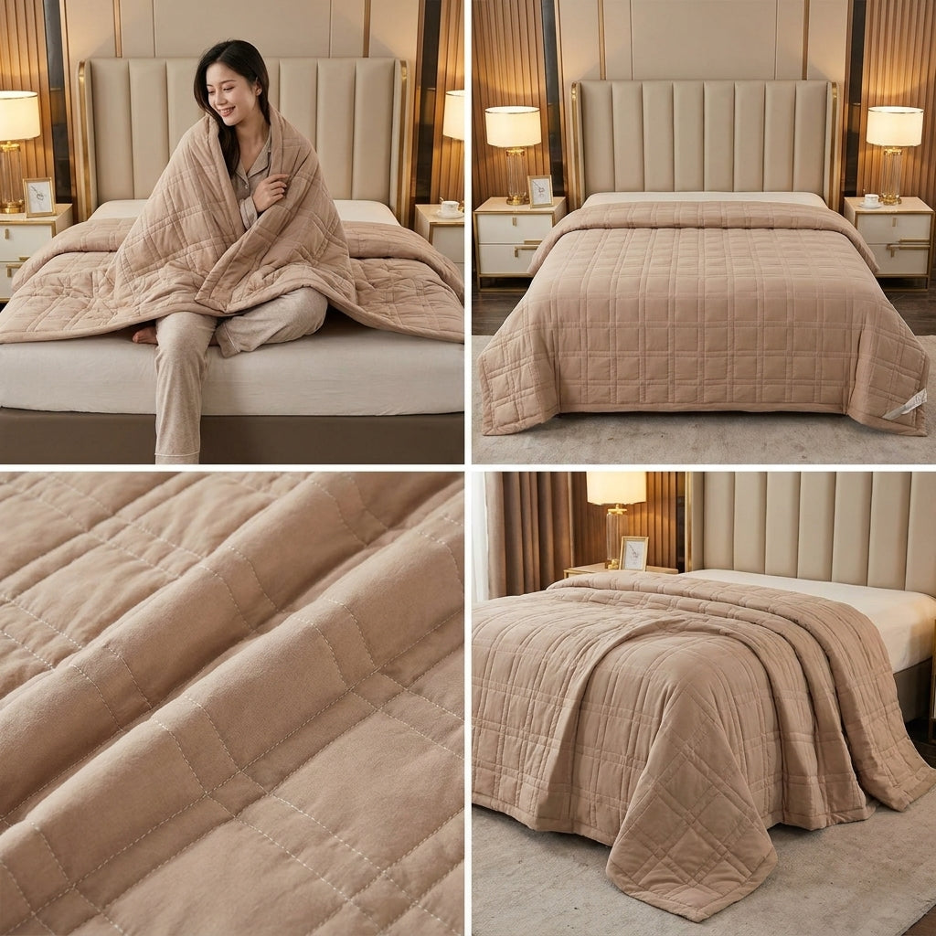 Luxe AC Quilt – 500 Thread Count | Royal Comfort Redefined