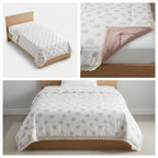 Floral  Lace Comforter – Single Bed Size (160 × 220 cm) 🌸