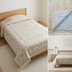 Floral  Lace Comforter – Single Bed Size (160 × 220 cm) 🌸