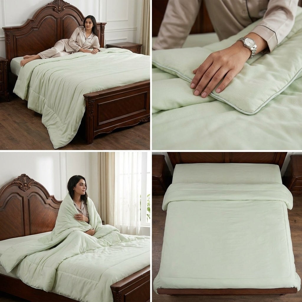 Luxe Bamboo Fabric AC Quilt – Royal Comfort Redefined