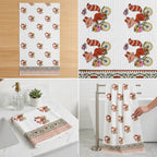 Waffle Cotton Bath Towel – 61 x 29 Inches