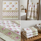 Waffle Cotton Bath Towel – 61 x 29 Inches