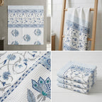 Waffle Cotton Bath Towel – 61 x 29 Inches