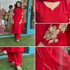 Laal pari 3-Piece Stitched Suit 🌹