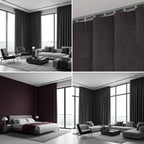 Premium Blackout Curtains – Custom Made for Channels & Rods